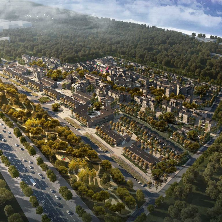 Plot 1_v.02 Masterplan en Yantai (China)