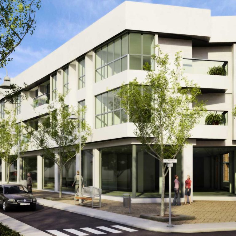 55 viviendas y comercial_Villanueva de la Cañada_Madrid