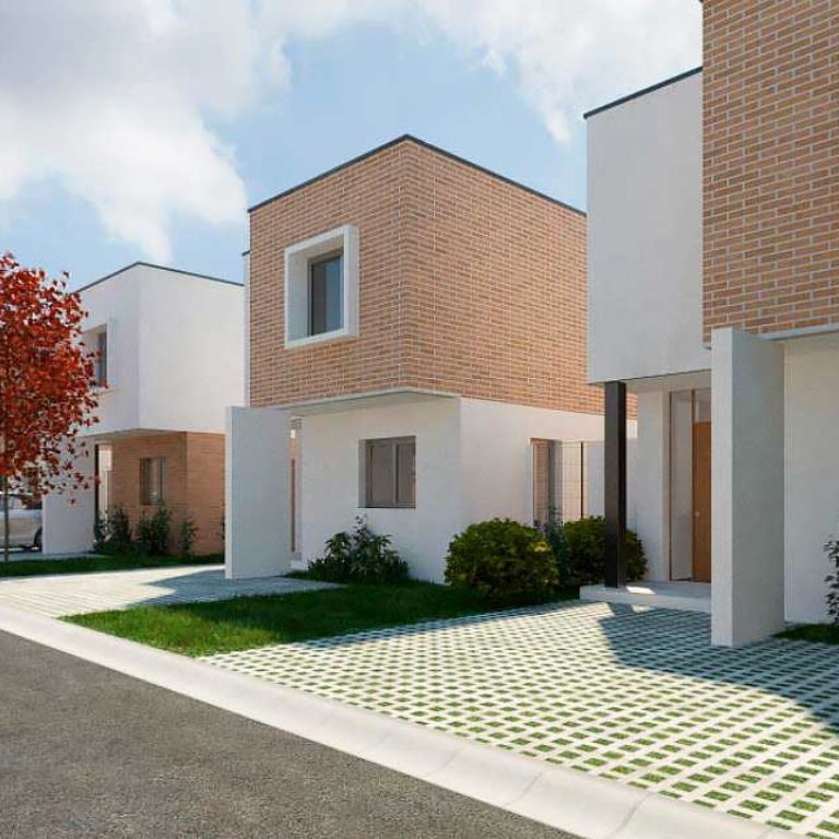 90 viviendas unifamiliares_Santiago de Chile (Chile)