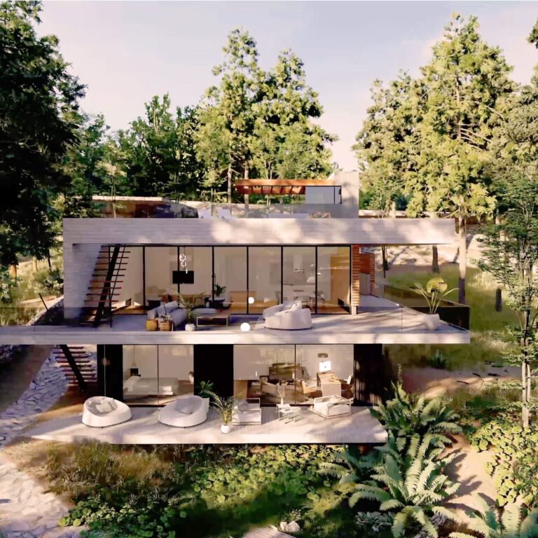 6 viviendas unifamiliares_Pantano de San Juan_Madrid