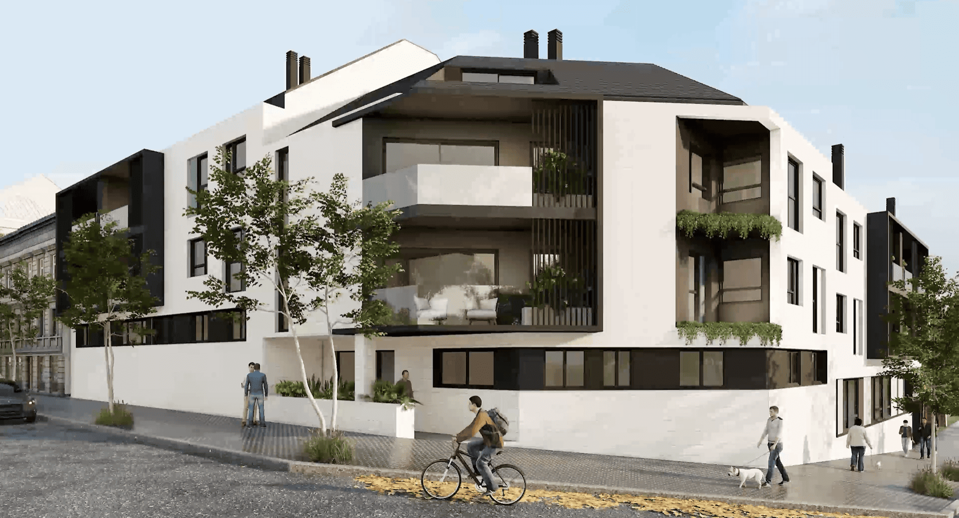 16 viviendas + 4 oficinas_Villanueva del Pardillo_Madrid